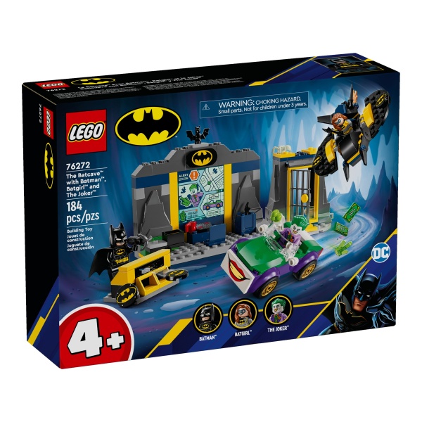 Batcave™ koos Batman™-i, Batgirl™-i ja The Joker™-iga 76272