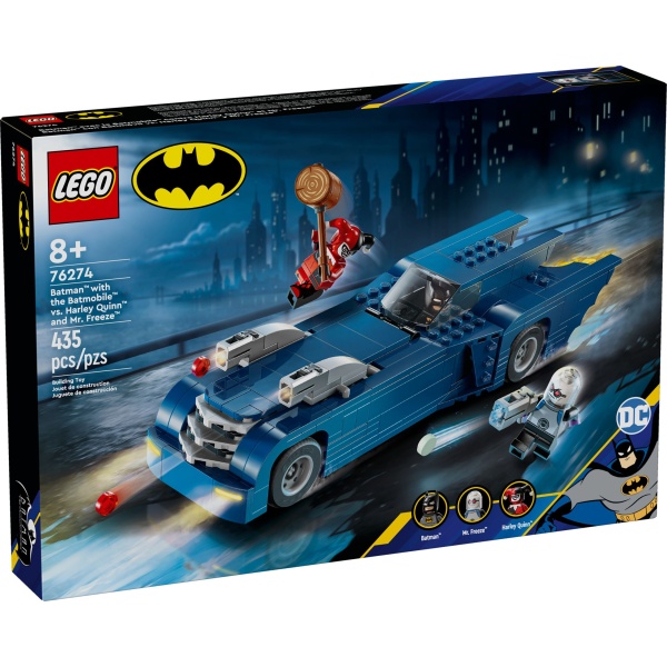 Batman™ koos Batmobile™-ga vs. Harley Quinn™ ja Mr Freeze™ 76274