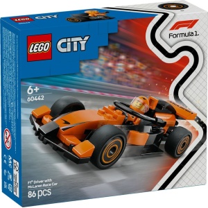 LEGO® City 60442 - F1® sõitja McLareni võistlusautoga