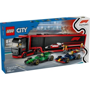 LEGO® City 60445 - F1® veok RB20 ja AMR24 F1® autodega