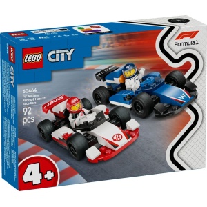 LEGO® City 60464 - F1® Williams Racing ja Haas F1® Race autod