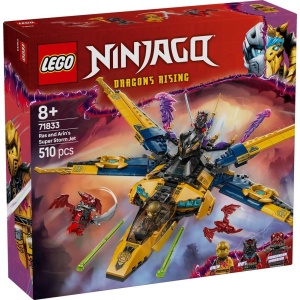 LEGO® NINJAGO 71833 - Rasi ja Arini Super Stormi lennuk