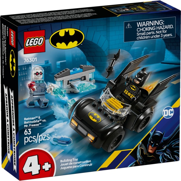 LEGO® DC Universe Super Heroes™ 76301 - Batman™ ja Batmobile™ vs. Mr Freeze™