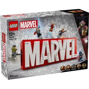 MARVEL logo ja minifiguurid 76313