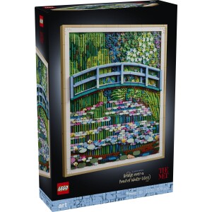 LEGO® ART 31220 - Claude Monet – Sild üle vesiroositiigi