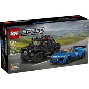 LEGO® Speed Champions 77264 - Jaguar Project 7 ja Land Rover Defender