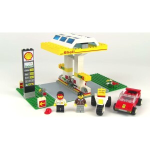 Kasutatud: LEGO® Town 1256 - Shell Petrol Pump