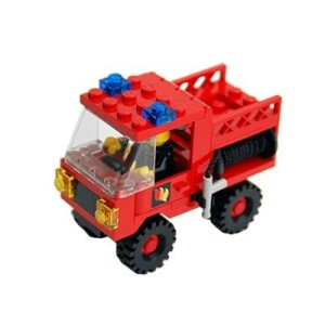 Kasutatud: LEGO® Town 6650 - Fire and Rescue Van